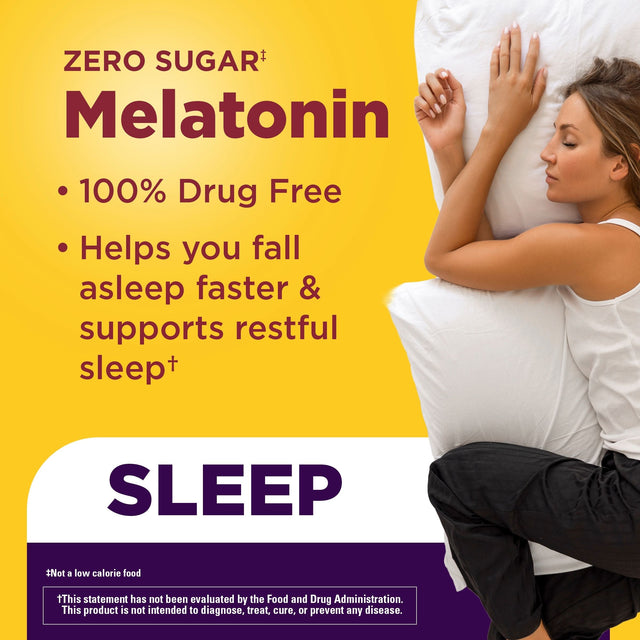 Zero Sugar‡ Melatonin Extra Strength 5 Mg Gummies