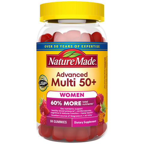Women's Advanced Multivitamin Gummies 50+
