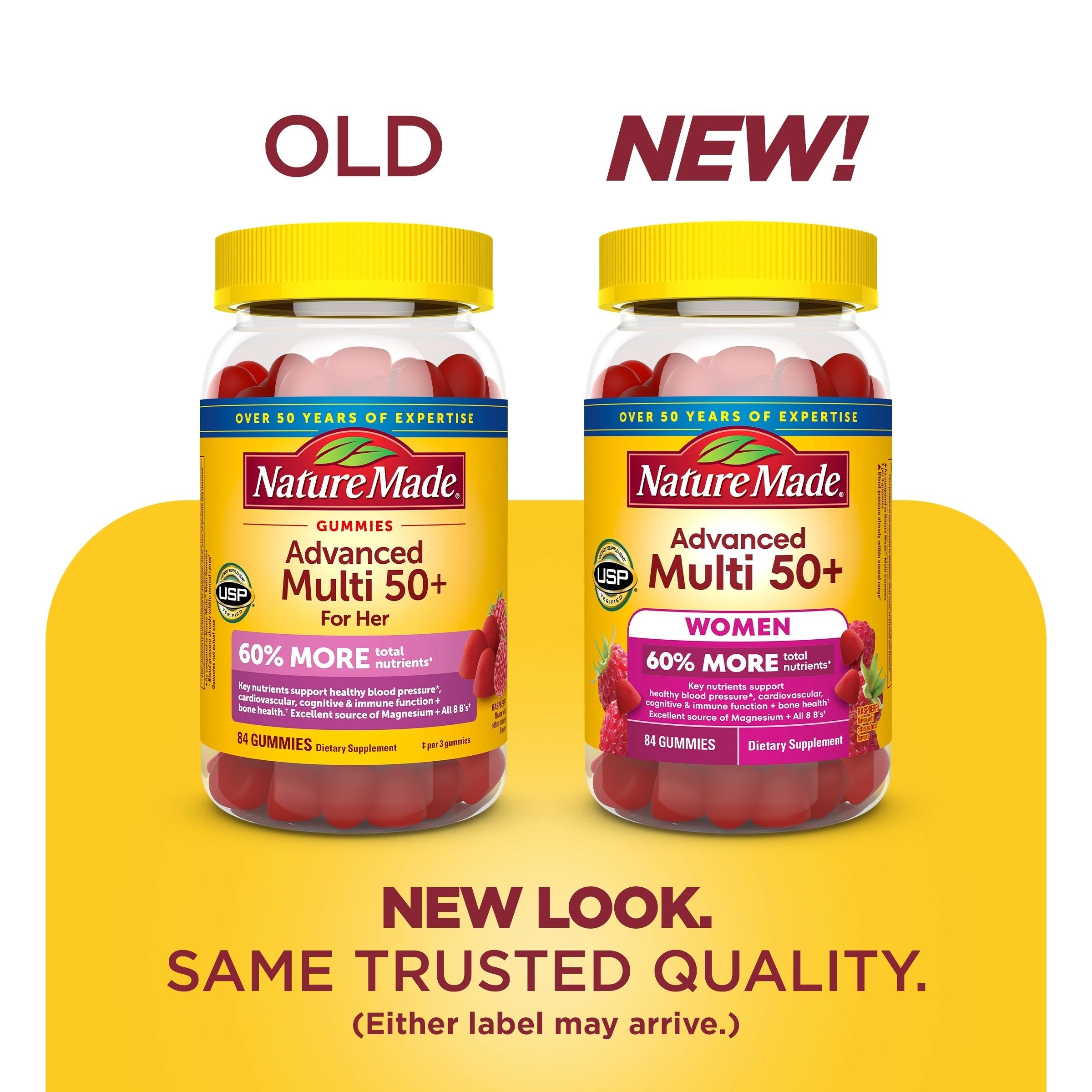 Women's Advanced Multivitamin Gummies 50+
