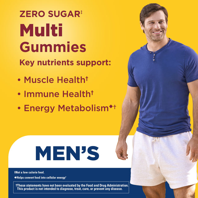 Zero Sugar‡ Men's Multivitamin Gummies