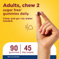 Zero Sugar‡ Men's Multivitamin Gummies