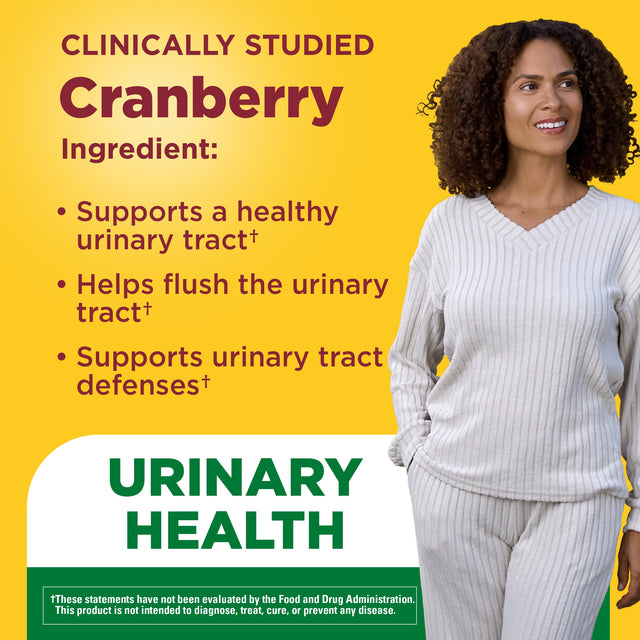 Cranberry 500 mg Per Serving + Vitamin C Gummies