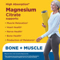Magnesium Citrate Tablets Extra Strength Dosage High Absorption♦ 400 mg Per 2 Tablets