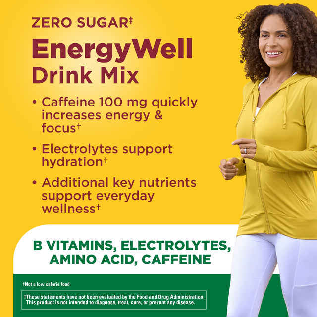 Zero Sugar‡ EnergyWell Drink Mix