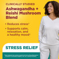 Ashwagandha + Reishi Mushroom Capsules