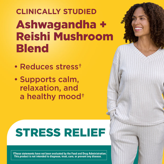 Ashwagandha + Reishi Mushroom Capsules