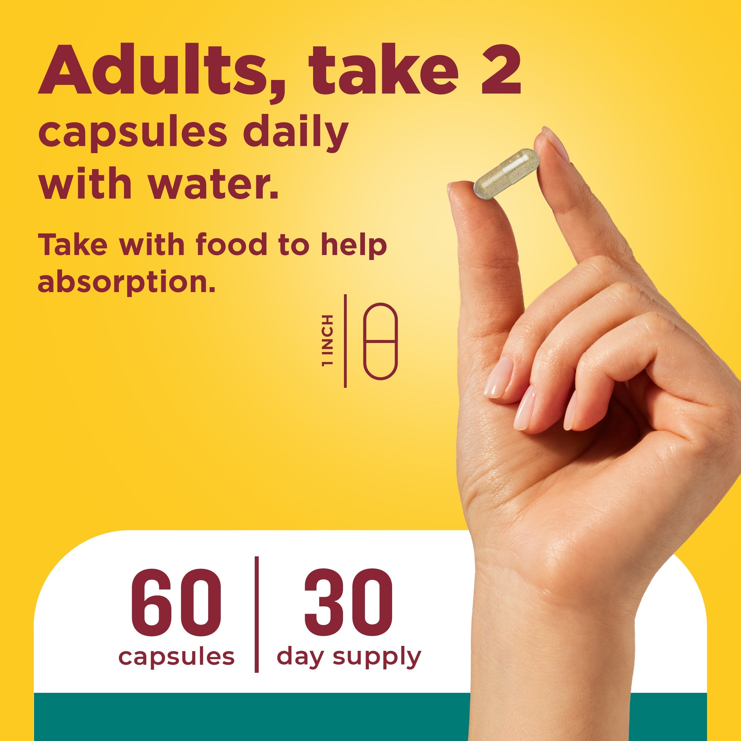 Ashwagandha + Reishi Mushroom Capsules