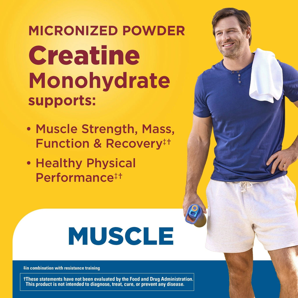 Micronized Creatine Monohydrate 5 g Drink Mix Powder