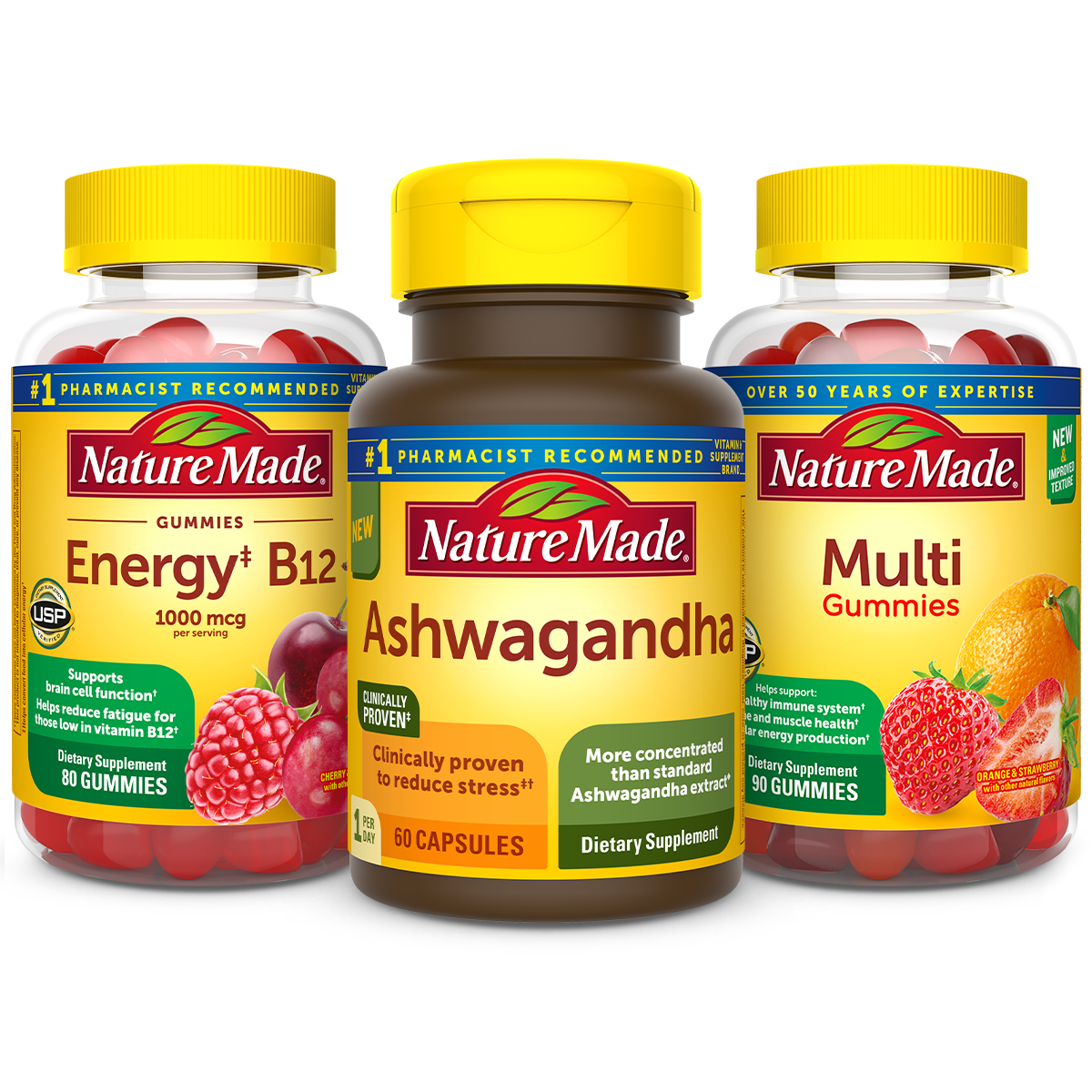 Stress + Energy + Daily Support Value Pack†