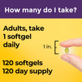 Biotin Maximum Strength‡ 5000 mcg Softgels