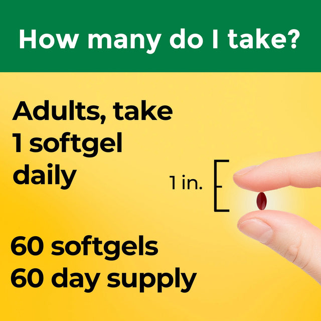 Vitamin B12 Maximum Strength 5000 mcg Softgels