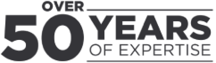 Over fifty years of expertise